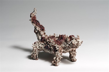 Kim Power, Thorny Devil , Clay, Oxides and Glazes, 2026, 280 × 150 × 370 mm. $1,000