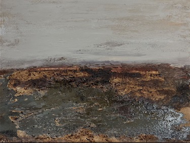 Kylie Daniel, Exposed Ground , Mixed Media, 2026, 480 × 640 mm. $2,500