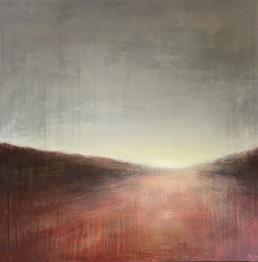 Mandy Beebe, A Long Way from Home , Acrylic, 2026, 610 × 610 mm. $850
