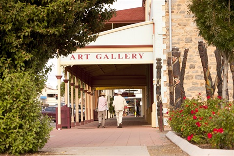 image of Gallery looking West down Argent Street