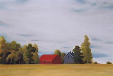 Max Berry - Farm Buildings, 92x61