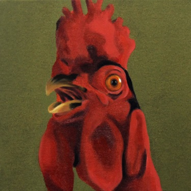 Max Berry - Rooster l, 31x31