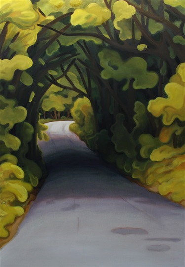 Max Berry - Tree Tunnel, 92x132