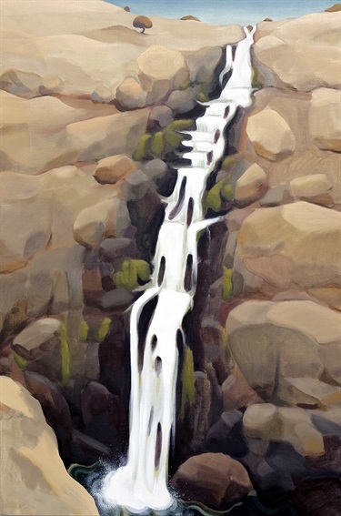 Max Berry - Waterfall, 61x92