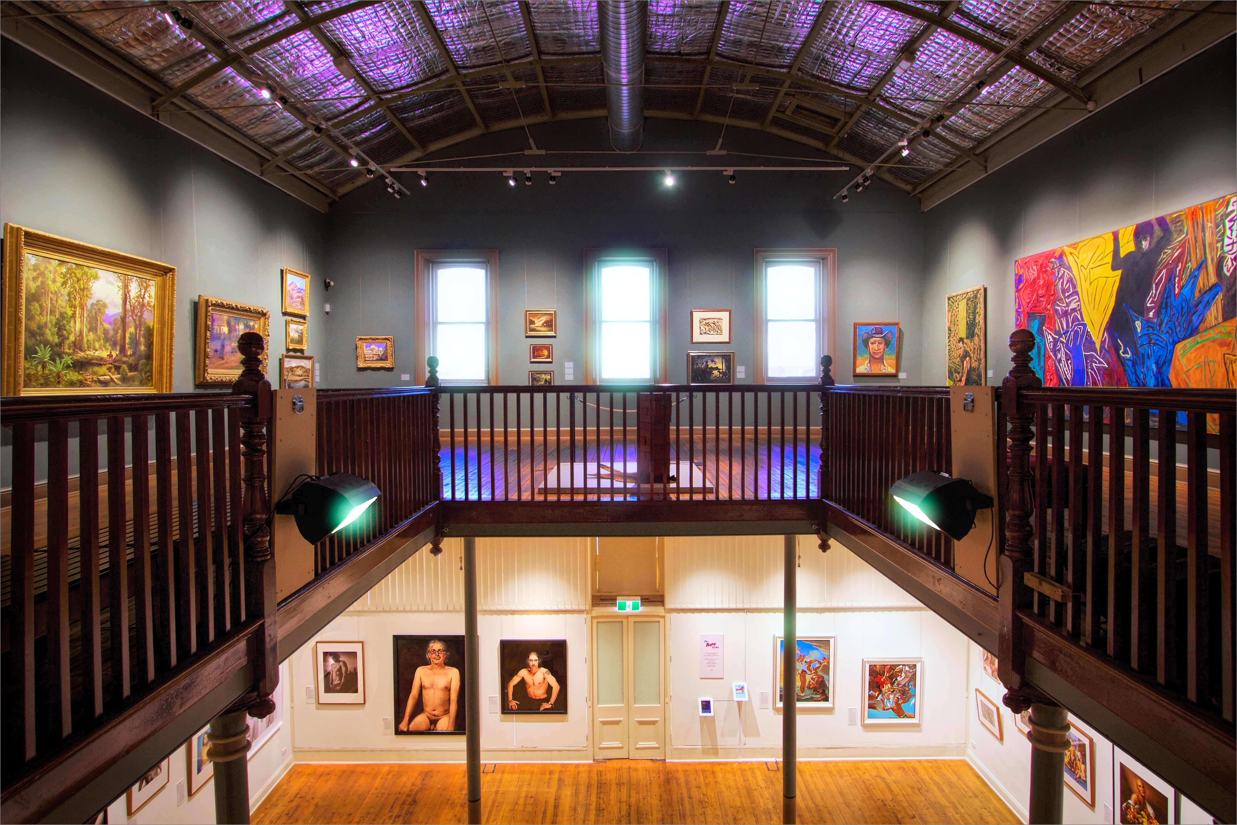 Image of permanent collection Gallery at Broken Hill Regional Art Gallery - Image courtesy of Irwin Reynolds