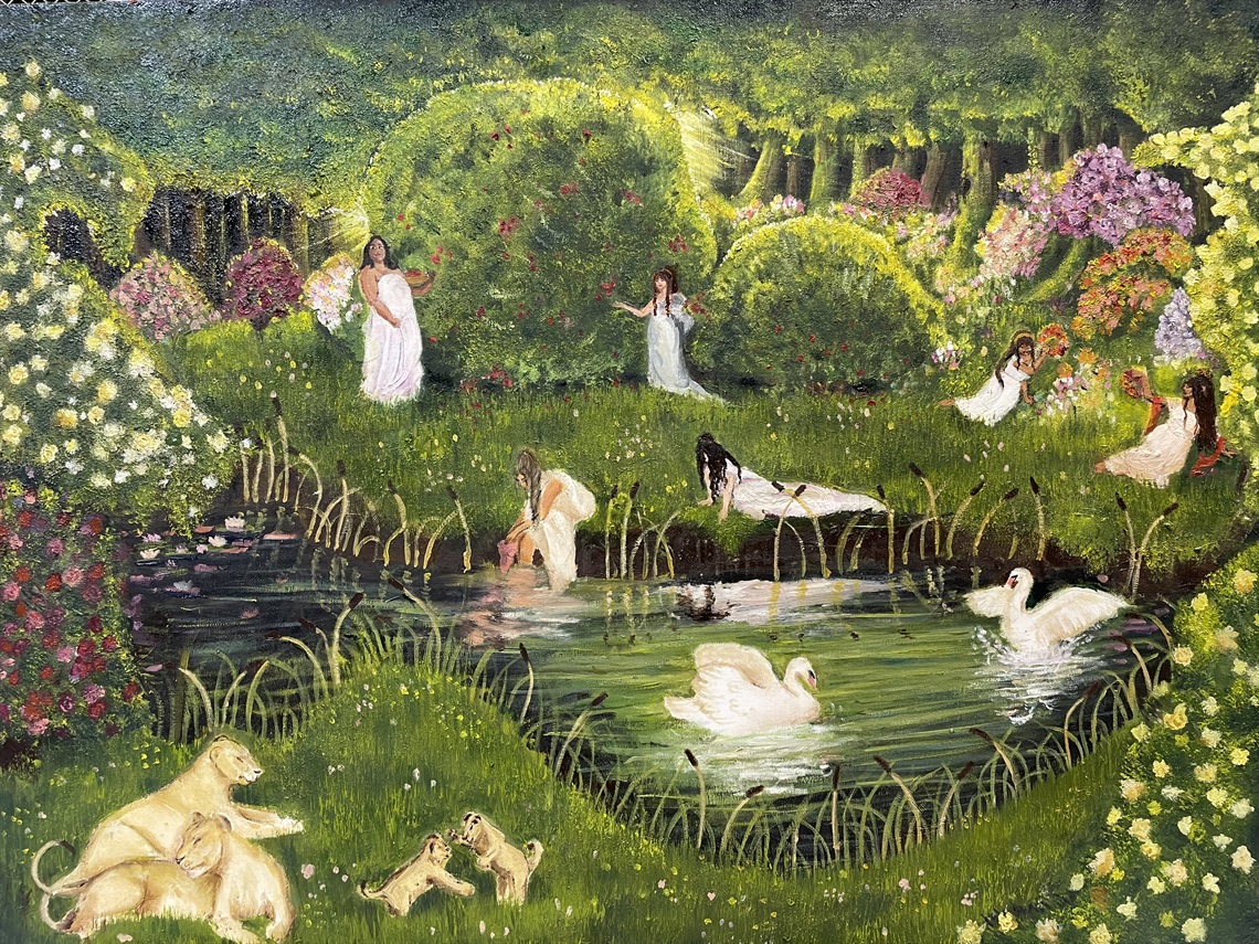 Tahlarah Lawson, The Nymphs of Aphodite’s Garden